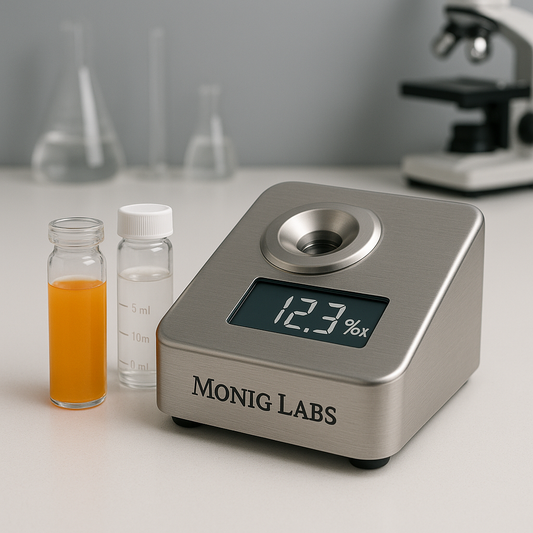 Juice & Beer Brix Testing – Sugar Content Analysis